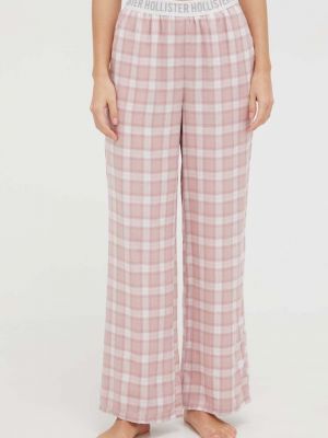 Kalhoty Hollister Co. růžové