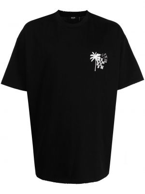 T-krekls ar apdruku Five Cm melns