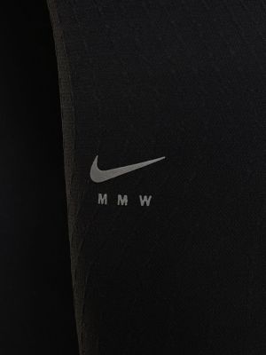 Legíny s vysokým pasem Nike černé