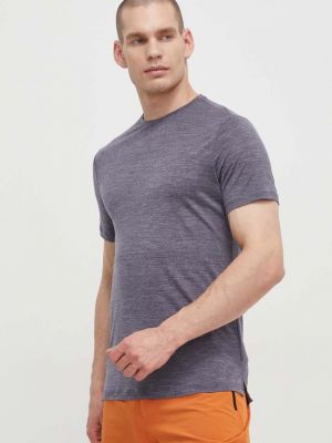 Меланж тениска с дълъг ръкав от мерино вълна с принт Icebreaker