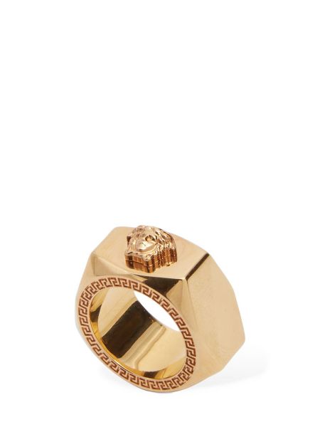 Anillo Versace dorado