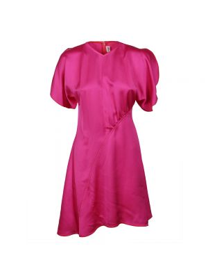 Sukienka koktajlowa Victoria Beckham - Różowy