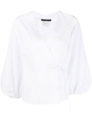 Βαμβακερό πουκάμισο Paul Smith λευκό