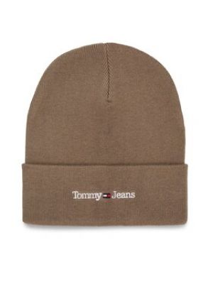 Bonnet Tommy Jeans marron