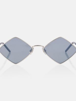 Okulary przeciwsłoneczne Saint Laurent srebrne