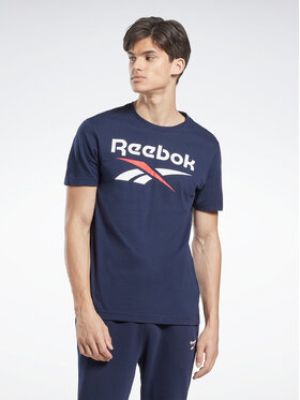 Reebok T-Shirt Reebok Identity Big Logo T-Shirt HZ8798 Modrá
