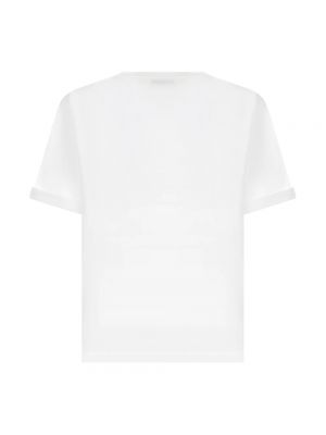 Koszulka bawełniana Saint Laurent biała