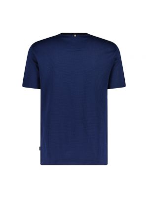 T-shirt aus baumwoll Boss blau