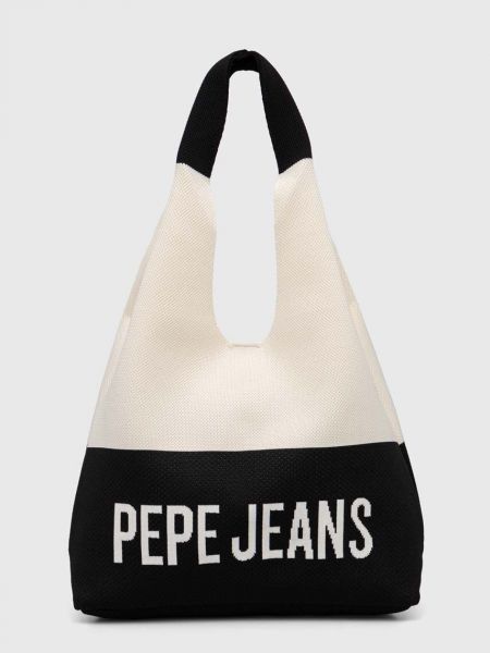 Shopperka Pepe Jeans czarna