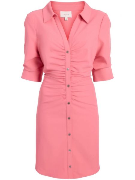 Kleid mit kragen Cinq A Sept pink