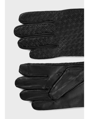 Перчатки Hugo Boss черные