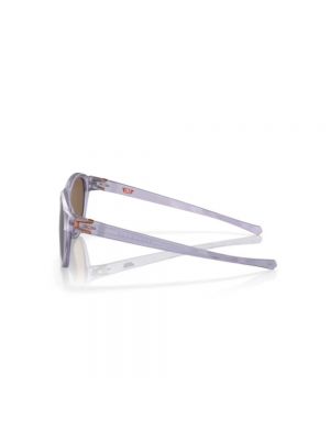 Okulary przeciwsłoneczne Oakley fioletowe