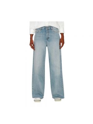 Jeansy relaxed fit 7 For All Mankind niebieskie