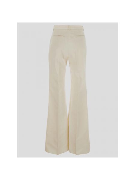 Pantalones de algodón Sportmax beige