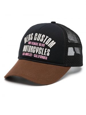 Haftowana czapka z daszkiem bawełniana Deus Ex Machina