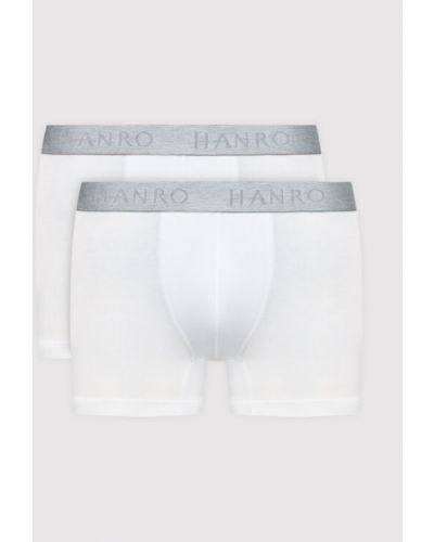 Białe bokserki Hanro
