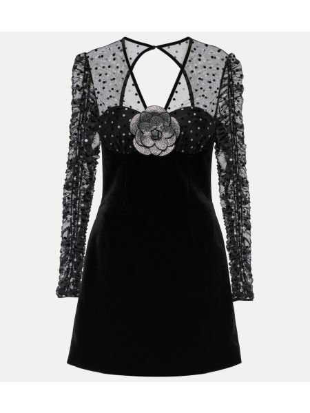 Платье мини Rebecca Vallance черное