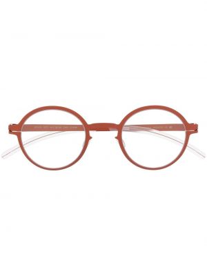 Briller Mykita oransje