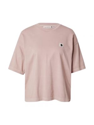 Koszulka z krótkim rękawem Carhartt Wip różowa