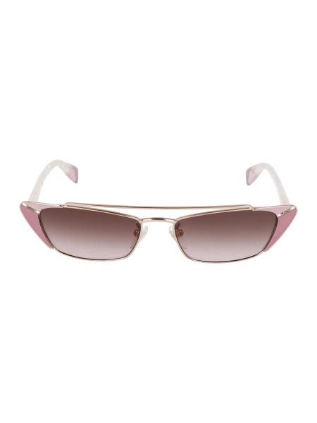 Okulary przeciwsłoneczne Furla różowe