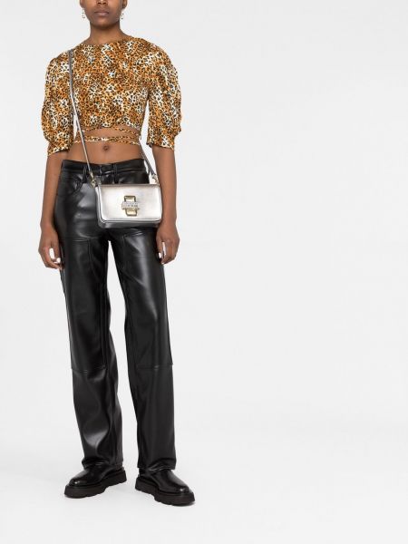 Leder umhängetasche aus lederimitat Versace Jeans Couture