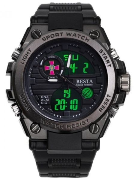 Чорний годинник Besta