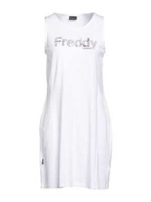 Mini-abito di cotone Freddy bianco