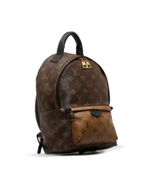 Brązowy plecak pleciony Louis Vuitton Vintage
