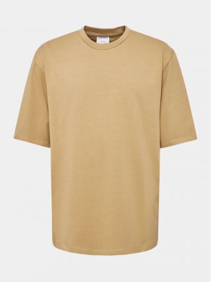 T-shirt large Lindbergh beige