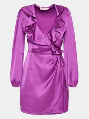 Фиолетовое коктейльное платье Please