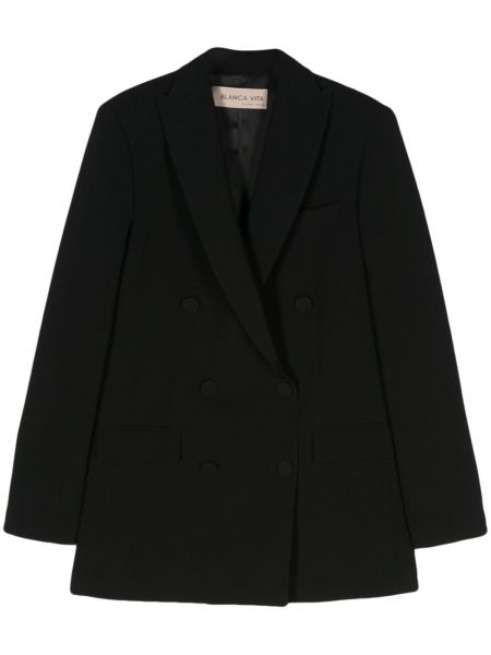 Blazer long Blanca Vita noir