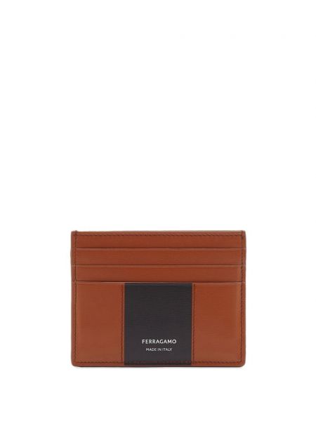 Kortholder Ferragamo brun