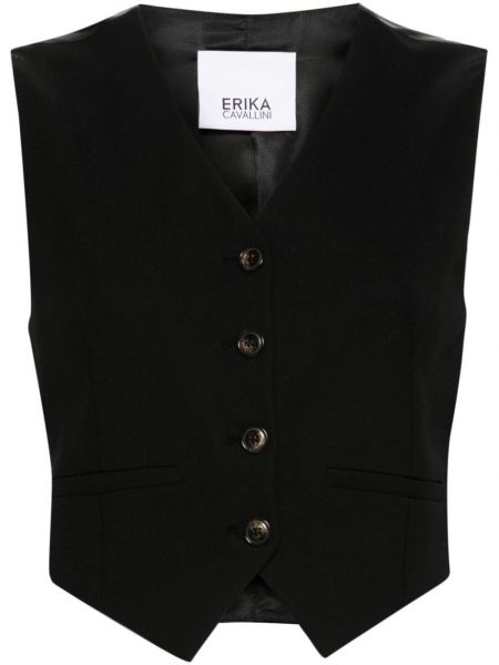 Vest Erika Cavallini sort