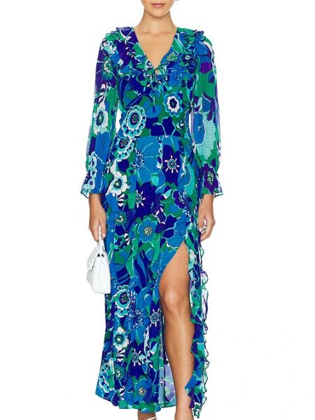 Robe longue Rixo bleu