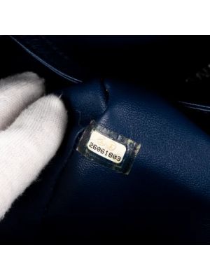 Plecak Chanel Vintage niebieski