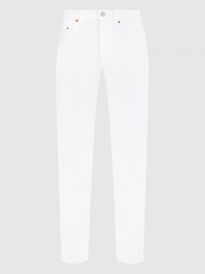 Прямые джинсы Vetements белые