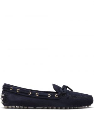 Pantofi loafer din piele de căprioară Car Shoe albastru