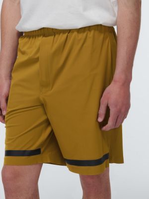 Pantalones cortos deportivos de tela jersey Gr10k verde