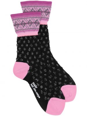 Чорапи с принт Noir Kei Ninomiya