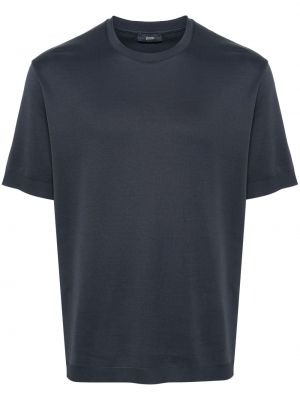 Strick t-shirt Herno Blau