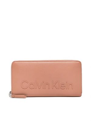 Pénztárca Calvin Klein rózsaszín