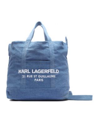 Shopper Karl Lagerfeld bleu