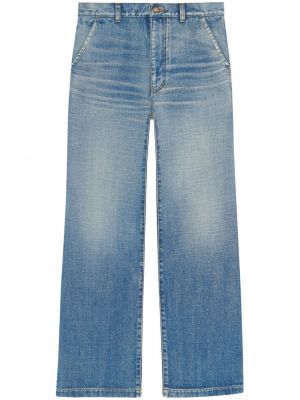 Proste jeansy relaxed fit Saint Laurent