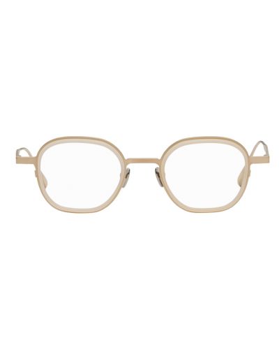Złote okulary Thierry Lasry, różowy