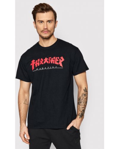 T-shirt Thrasher schwarz