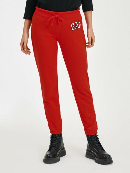 Спортни панталони Gap червено