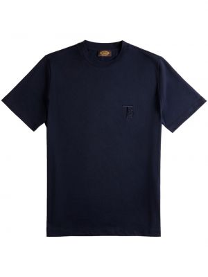 T-shirt ricamato Tod's blu