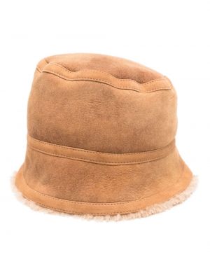 Oboustranný klobouk Simonetta Ravizza hnědý