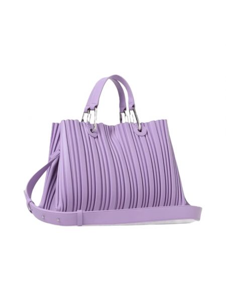Bolso shopper Emporio Armani violeta