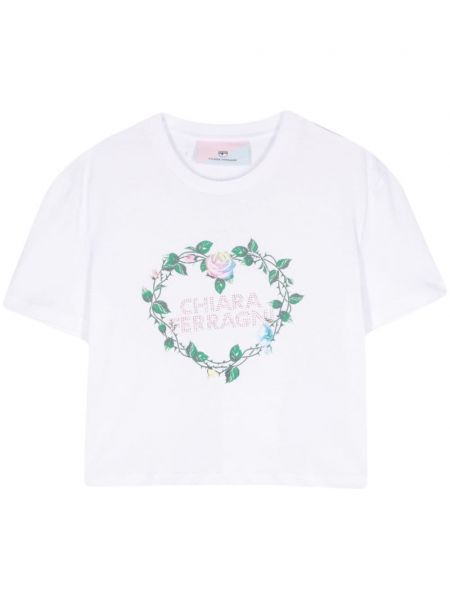 T-shirt Chiara Ferragni hvid